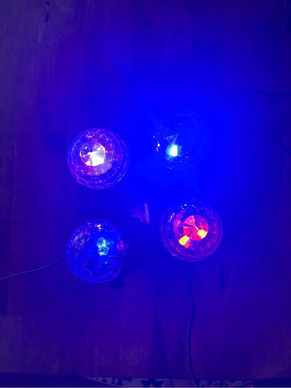 Party Light Multi-Pack - Crystal Disco Ball Projectors